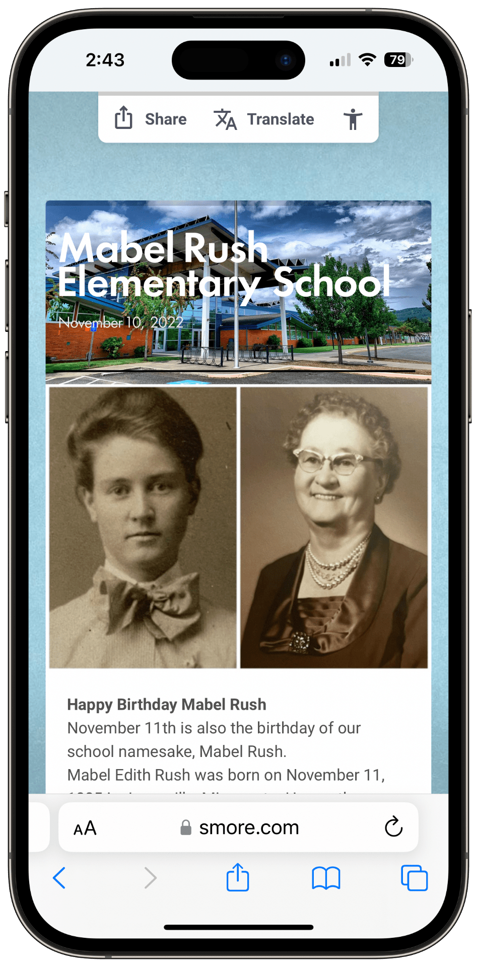 november-10-2022-newsletter-mabel-rush-elementary-school